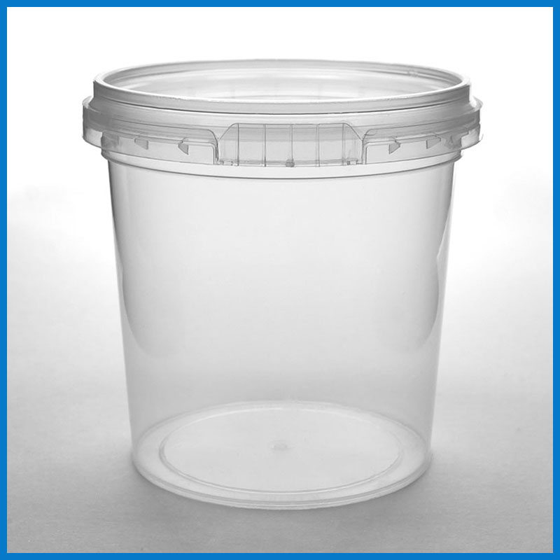 AAB155M001 155 ML CLEAR TAMPER EVIDENT TUB and LID