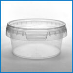 AAB180M002 180 ML CLEAR TAMPER EVIDENT TUB and LID