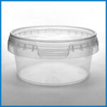 AAB210M001 210ML clear tamper evident tub