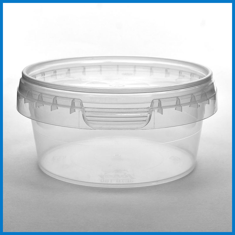 AAB210M001 210ML clear tamper evident tub