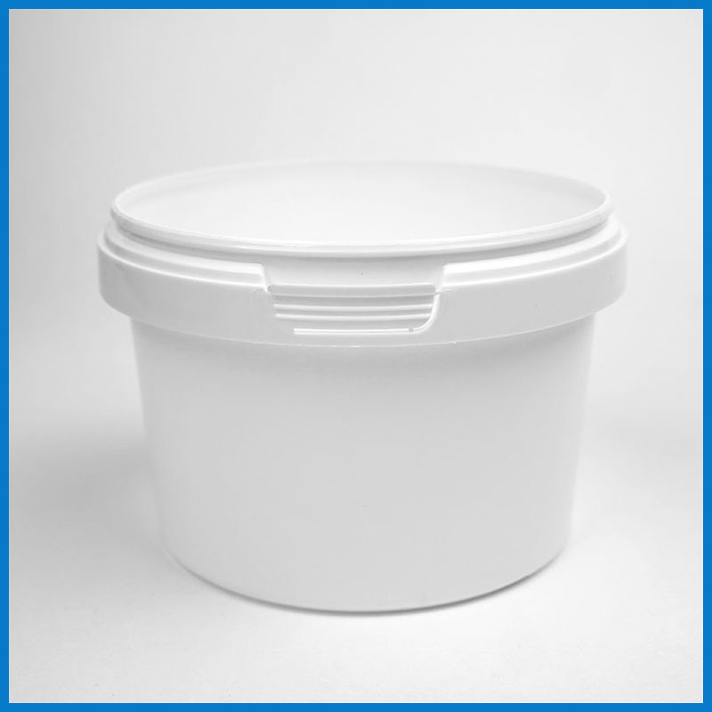 AAB550M001 550ml White Tamper Evident Tub and Lid