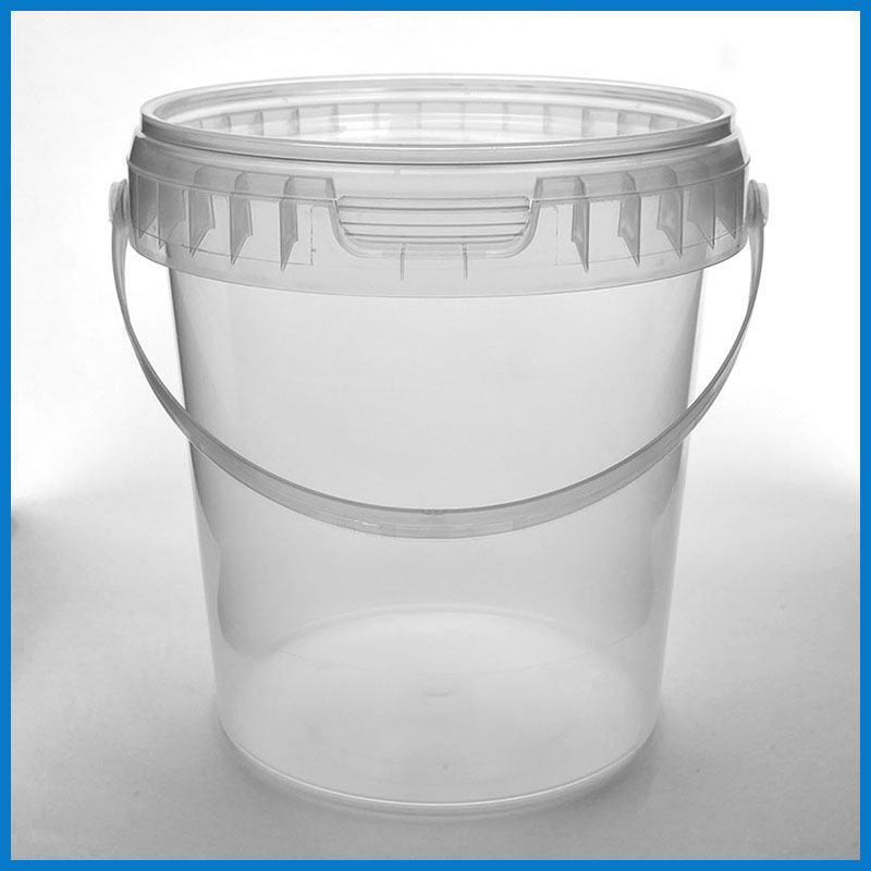 AAB850M002 850 ML CLEAR TAMPER EVIDENT TUB WITH HANDLE and LID