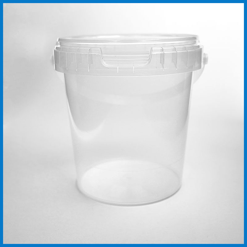 AAB850M002 850ml Clear Tamper Evident Tub and Lid