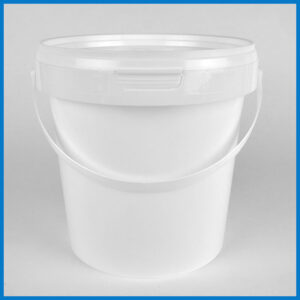 ABB01-2L010 1.2 LITRE WHITE TAMPER EVIDENT TUB WITH LID