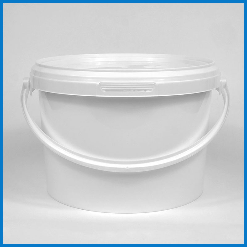 ABB03-0L001 3 LITRE WHITE BUCKET AND LID