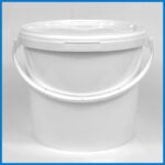 ABB05-6L001 5 litre white bucket and lid