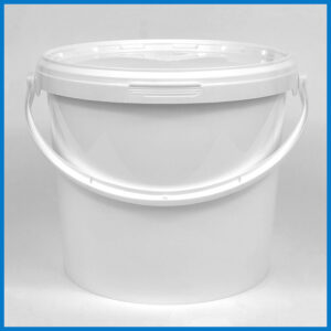 ABB05-6L001 5 litre white bucket and lid