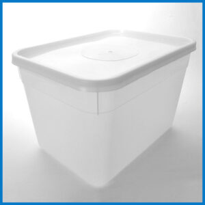 RB04-0L004 4 Litre Rectangular Natural Tub