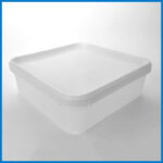 UB01-25L001 1.25 Litre Square Natural Tub