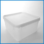 UB02-4L001 2.4Litre Square Natural Tub