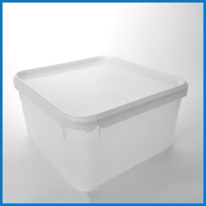 UB02-4L001 2.4Litre Square Natural Tub