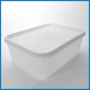 RB02-0L001 2 Litre Natural Rectangular Tub