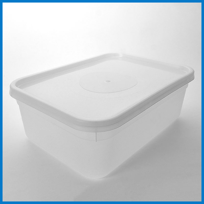 RB02-0L001 2 Litre Natural Rectangular Tub