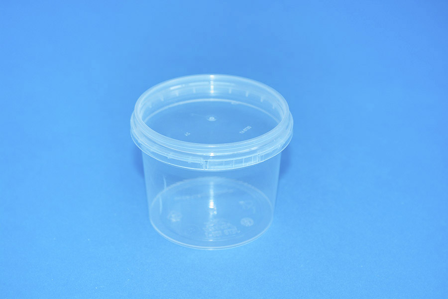 120 ML CLEAR TAMPER EVIDENT TUB and LID