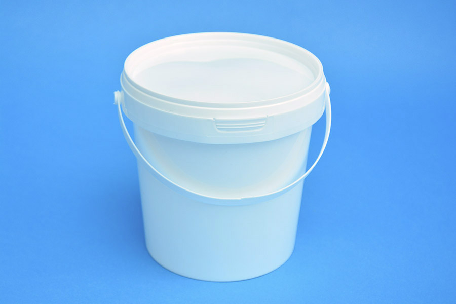 1.2 LITRE WHITE TAMPER EVIDENT TUB WITH LID
