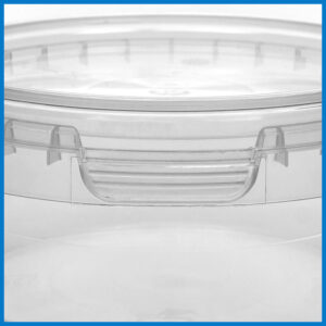 AAB180M002 180 ML CLEAR TAMPER EVIDENT TUB and LID