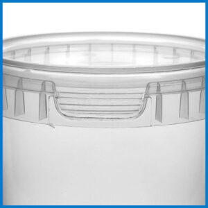 AAB520M002 520 ML CLEAR TAMPER EVIDENT TUB and LID