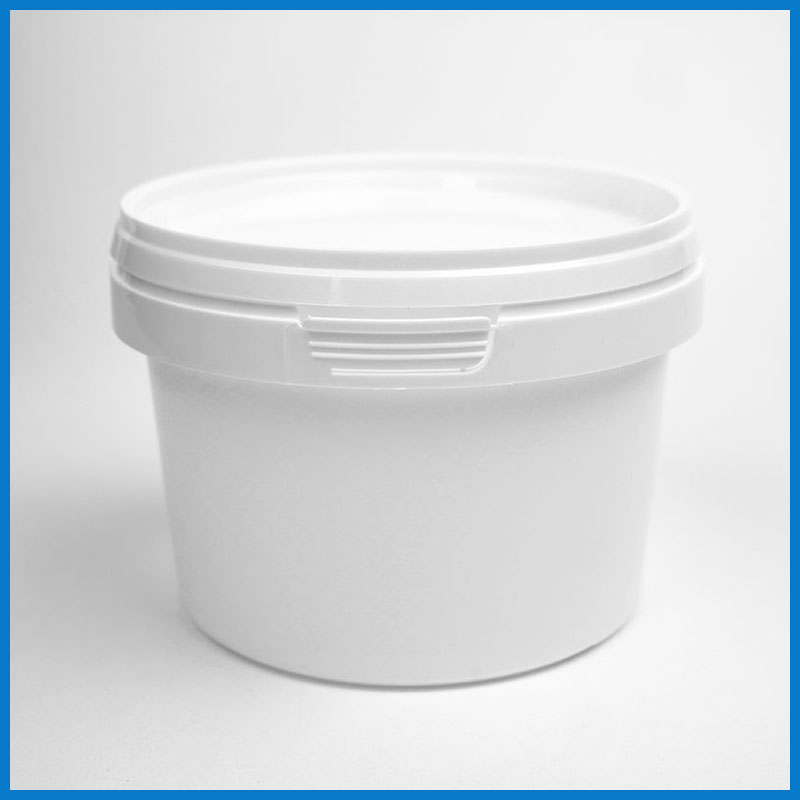 AAB550M001 550ml White Tamper Evident Tub and Lid