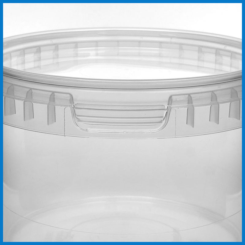 AAB550M002 550 ML CLEAR TAMPER EVIDENT TUB and LID