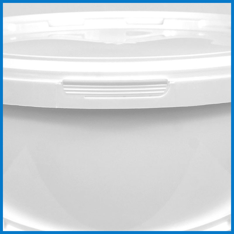 ABB05-6L001 5 LITRE WHITE BUCKET AND LID