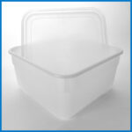 RB02-0L002 2 Litre Square Natural Tub