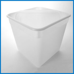 RB04-0L003 4 Litre Square Natural Tub