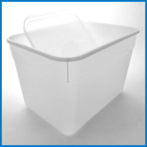 RB04-0L004 4 Litre Rectangular Natural Tub