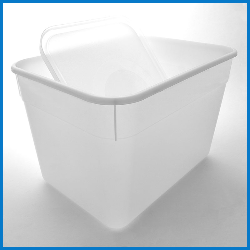 RB04-0L004 4 Litre Rectangular Natural Tub