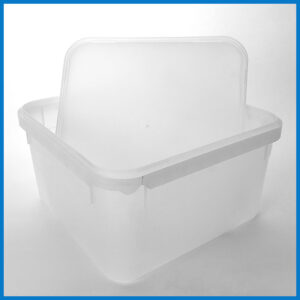 UB02-4L001 2.4Litre Square Natural Tub