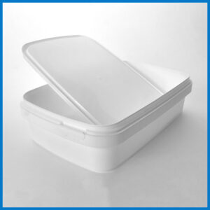 UB0780ML001 780ml White Rectangular Tub