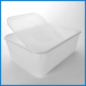 RB02-0L001 2 Litre Natural Rectangular Tub