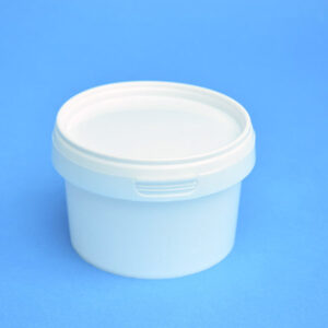 280 ML WHITE TAMPER EVIDENT TUB and LID