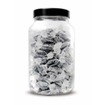 3350 ML CLEAR ROUND JAR - 110MM NECK