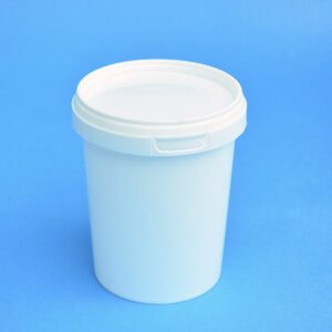 520 ML WHITE TAMPER EVIDENT TUB and LID