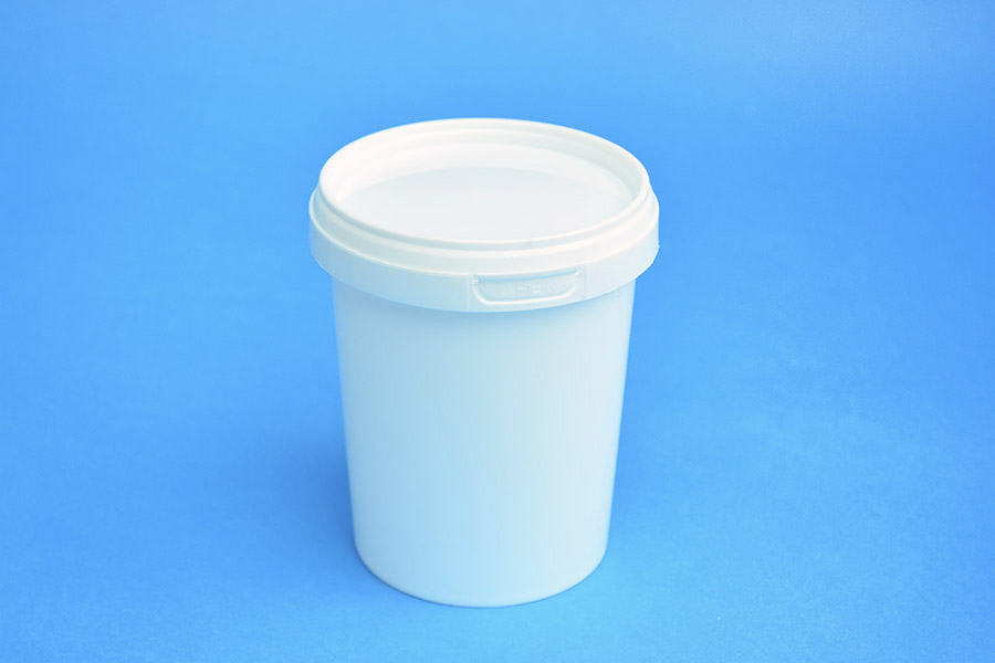 520 ML WHITE TAMPER EVIDENT TUB and LID
