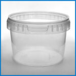 AAB550M002 550 ML CLEAR TAMPER EVIDENT TUB and LID