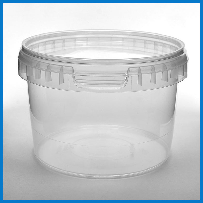 AAB550M002 550 ml clear tamper evident tub and lid