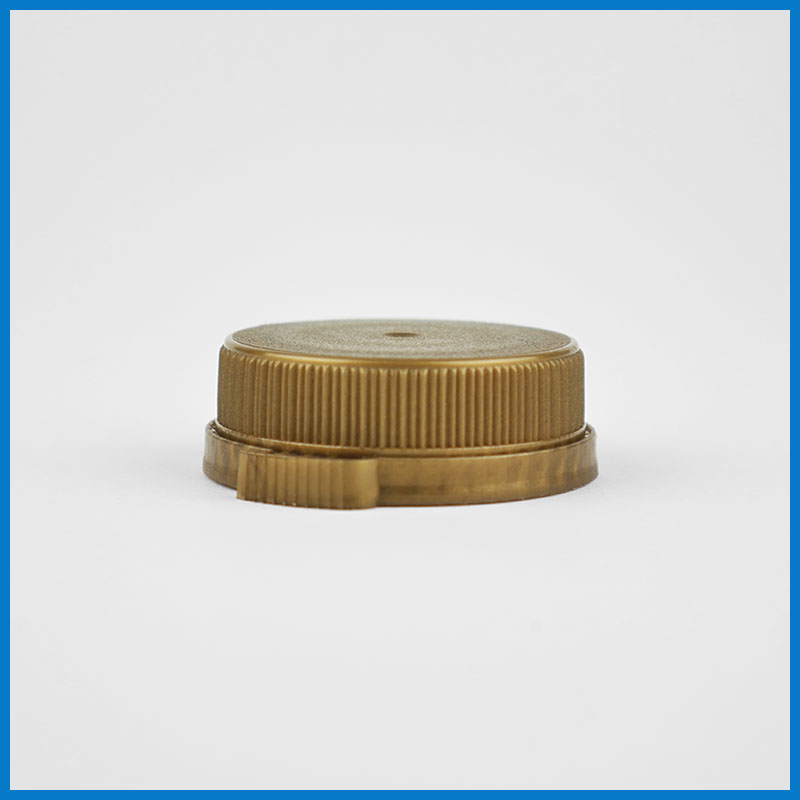 IL38TE79 Gold cap for HDPE Milk Bottles