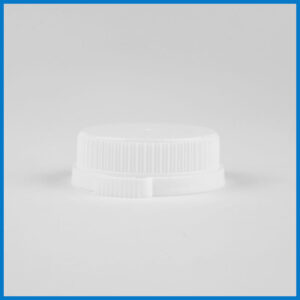 IL38TE84 White cap for HDPE Milk Bottles