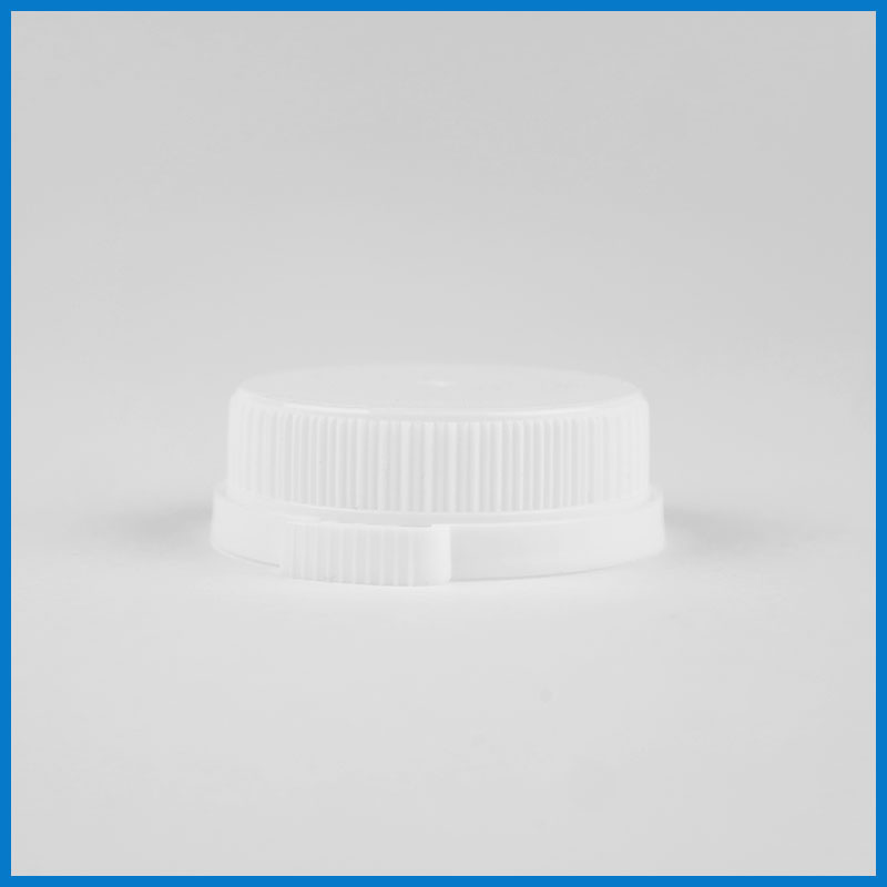 IL38TE84 White cap for HDPE Milk Bottles