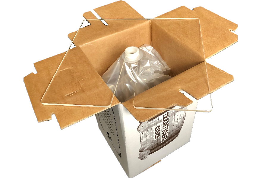 SQUARE PLASTIC FILLING AID FOR BAG-in-BOX