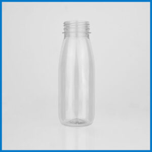 IRB250M008 250ml Classic Round Clear Bottle 1