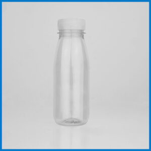IRB250M008 250ml Classic Round Clear Bottle 2
