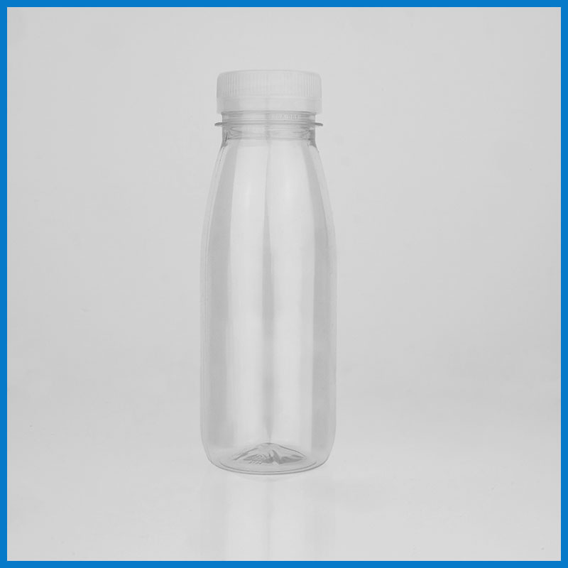 IRB250M008 250ml Classic Round Clear Bottle 2