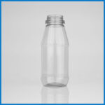 IRB250M070 250ml Clear Round PET Bottle 4