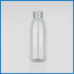 IRB500M008 500ml Classic Round Clear PET Bottle 1