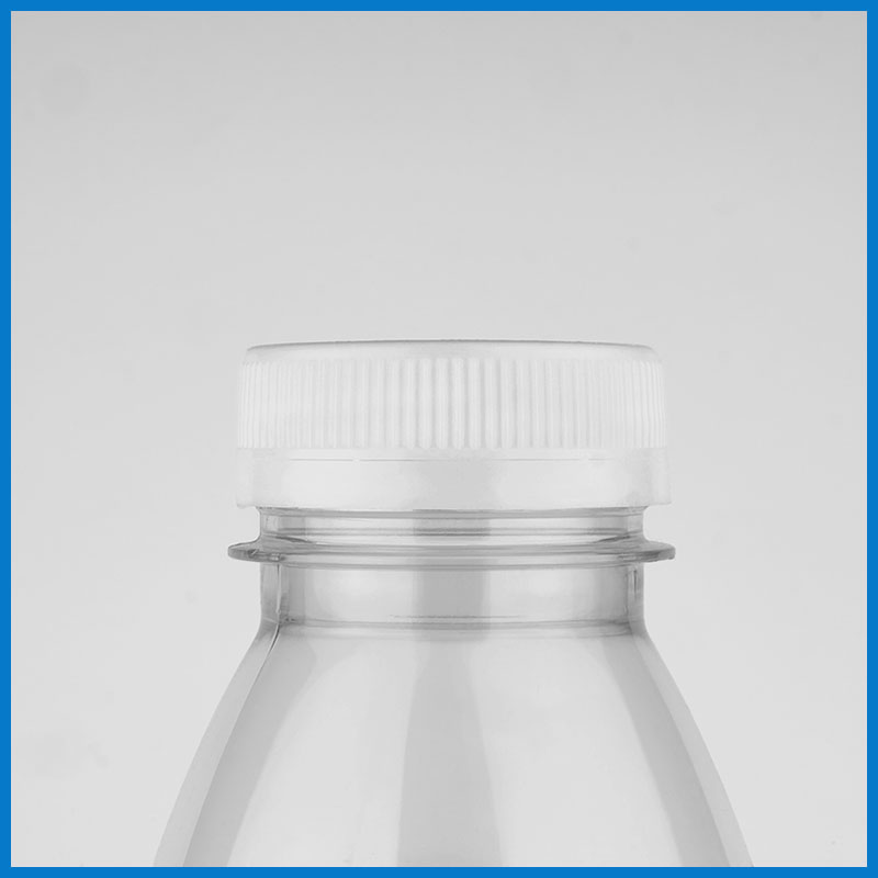 IRB500M008 500ml Classic Round Clear PET Bottle 6