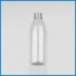 IRB1000M008 1000ml Classic Round Clear PET Bottle 1