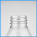 IRB1000M008 1000ml Classic Round Clear PET Bottle 5