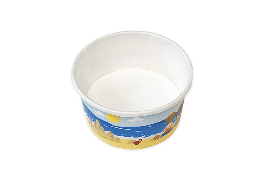Small Paper Tubs for Ice Cream 90ml x 42